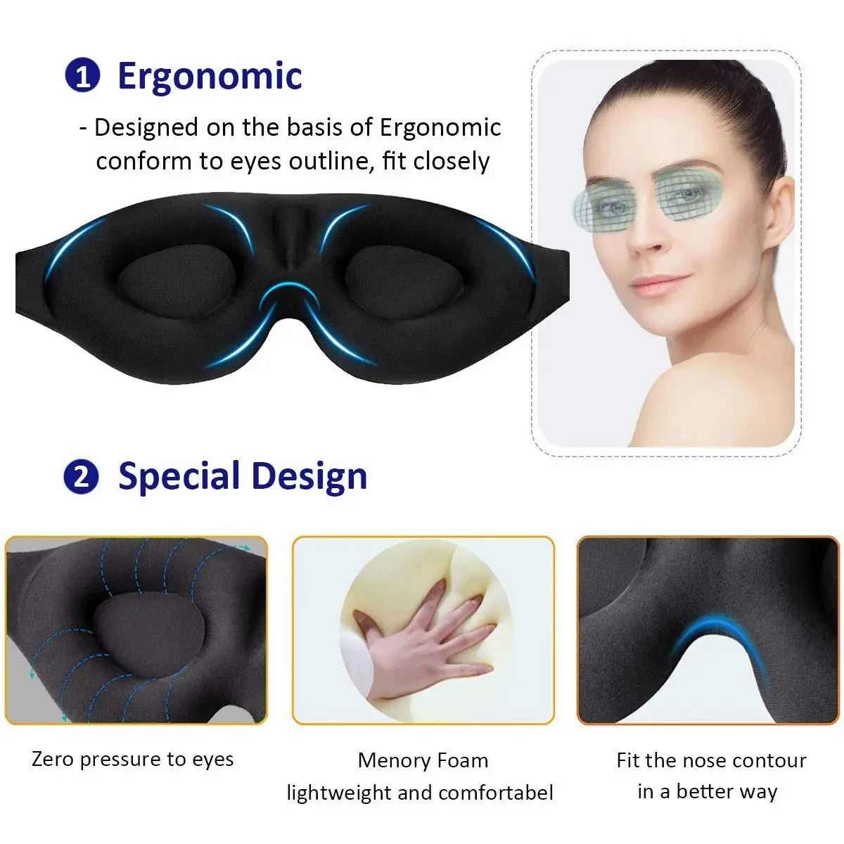 Still: The Signature Sleep Mask by 2uFit